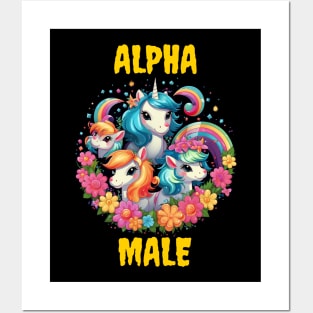 Alpha male Posters and Art